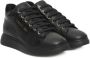 Cerruti 1881 Echt Lederen Platformsneakers Met Logo-Ontwerp Aan De Zijkant - Thumbnail 16
