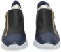 Cerruti 1881 Zwarte Leren Platform Sneakers met Zijlogo Multicolor Dames - Thumbnail 11