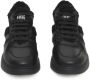 Cerruti 1881 Zwarte Leren Plateau Sneakers Vrouwen Logo Black Dames - Thumbnail 11