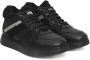 Cerruti 1881 Zwarte Leren Plateau Sneakers Vrouwen Logo Black Dames - Thumbnail 12