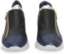 Cerruti 1881 Zwarte Leren Platform Sneakers met Zijlogo Multicolor Dames - Thumbnail 15