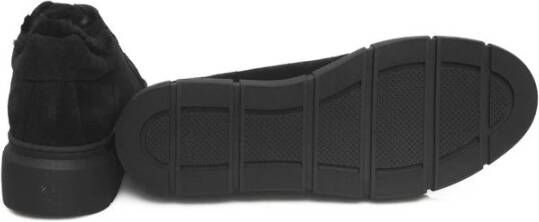 Cerruti 1881 Zwarte Leren Platform Sneakers Vrouwen
