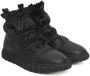 Cerruti 1881 Zwarte Leren Winterlaarzen Rubberen Zool Black Dames - Thumbnail 8