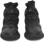 Cerruti 1881 Zwarte Leren Winterlaarzen Rubberen Zool Black Dames - Thumbnail 11