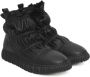 Cerruti 1881 Zwarte Leren Winterlaarzen Rubberen Zool Black Dames - Thumbnail 12