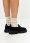 Cesare Gaspari Alpine Grip Fleece Loafers Zwart - Thumbnail 2