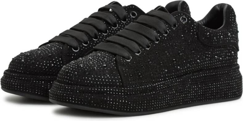 Cesare Gaspari Anastasia Platform Sneakers Black Dames