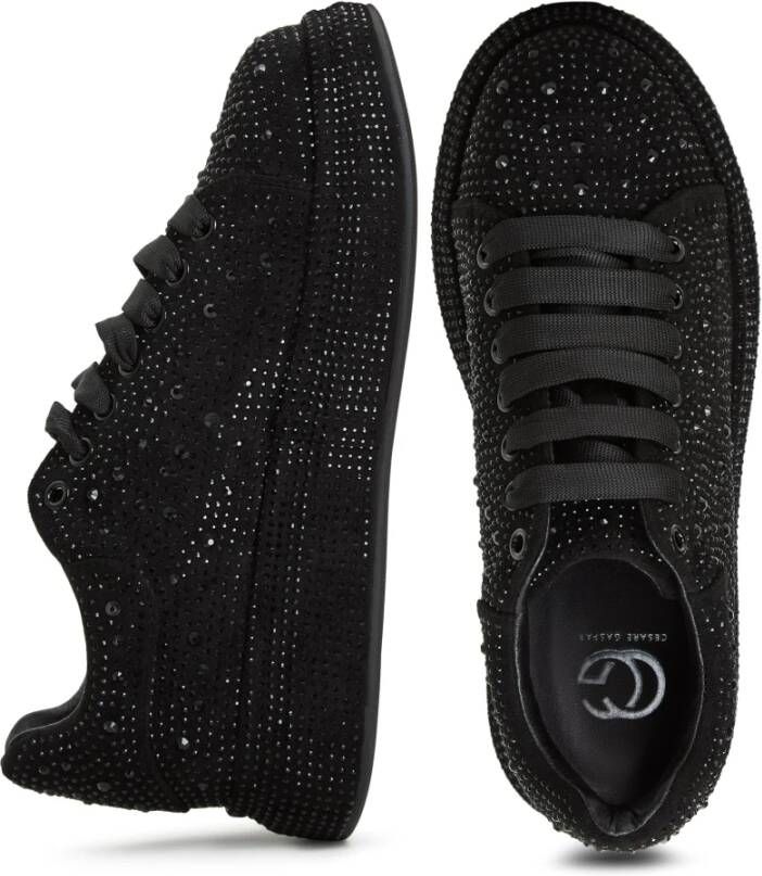 Cesare Gaspari Anastasia Platform Sneakers Black Dames