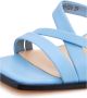 Cesare Gaspari Blauwe Blokhak Sandalen Blue Dames - Thumbnail 5