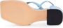 Cesare Gaspari Blauwe Blokhak Sandalen Blue Dames - Thumbnail 7