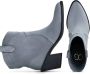 Cesare Gaspari Blauwe Cowboy Laarzen Blokhak Blue Dames - Thumbnail 10
