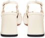 Cesare Gaspari Block Heel Pumps Anais Beige Dames - Thumbnail 4