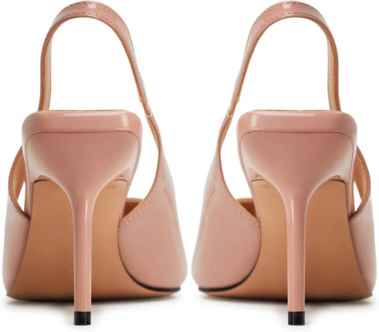 Cesare Gaspari Block Heel Sandals Harper Beige Dames
