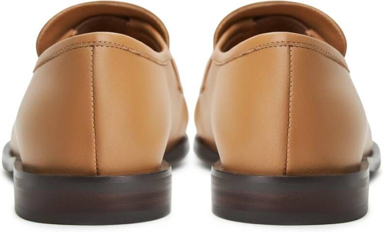 Cesare Gaspari Blokhak loafers Beige Dames