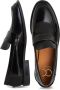 Cesare Gaspari Blokhak loafers Zwart Black Dames - Thumbnail 11