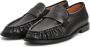 Cesare Gaspari Blokhak loafers Zwart Black Dames - Thumbnail 2