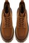 Cesare Gaspari Casual Platform Enkellaarzen Bruin Brown Dames - Thumbnail 4