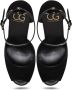 Cesare Gaspari Charm Block Heel Pumps Zwart - Thumbnail 2