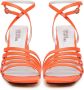 Cesare Gaspari Chunky Comfort Sandalen Oranje Orange Dames - Thumbnail 4