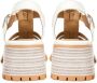 Cesare Gaspari Chunky Heel Sandalen Beige Dames - Thumbnail 6
