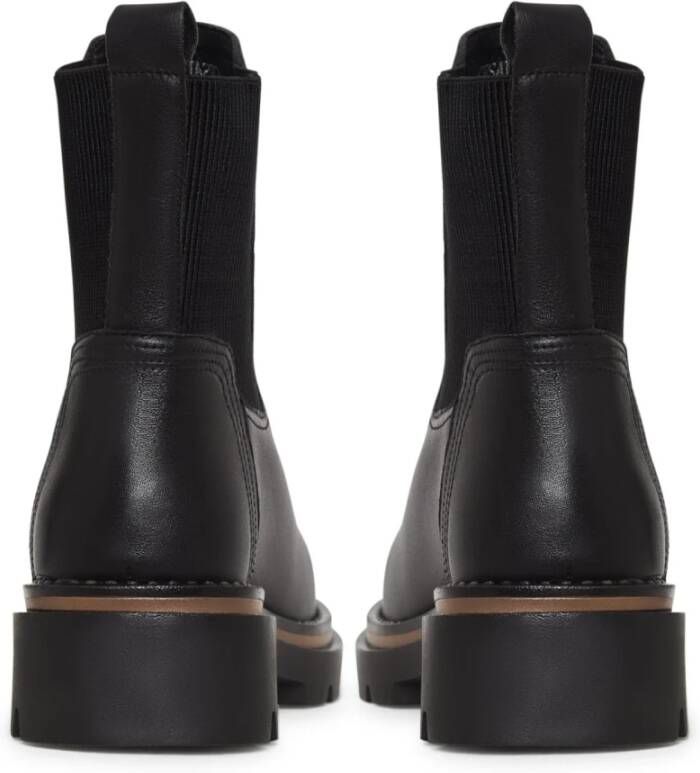 Cesare Gaspari Chunky Platform Enkellaarzen Black Dames