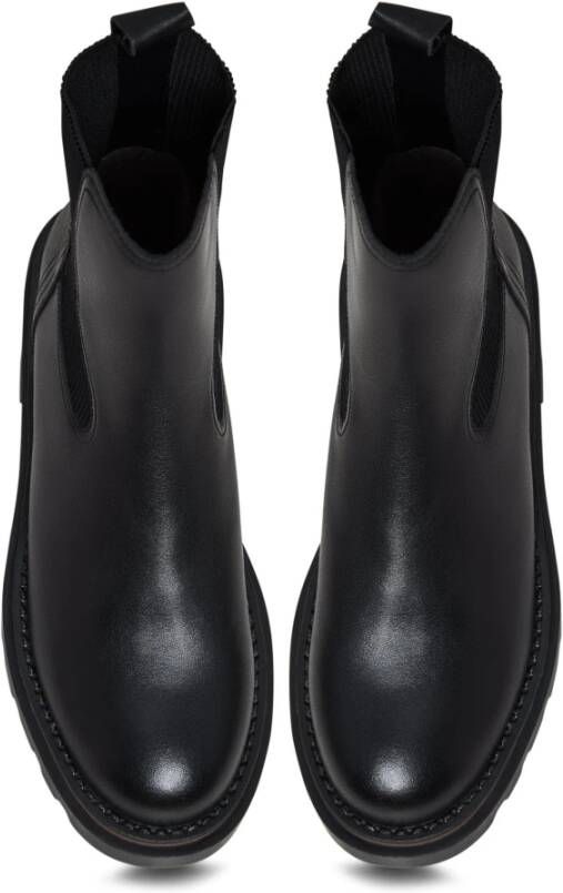 Cesare Gaspari Chunky Platform Enkellaarzen Black Dames