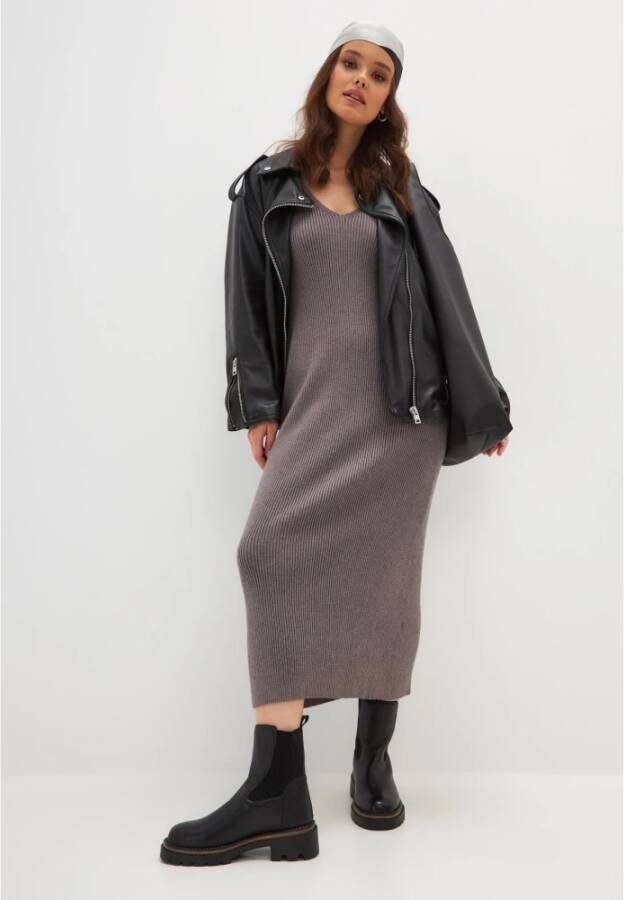 Cesare Gaspari Chunky Platform Enkellaarzen Black Dames