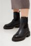 Cesare Gaspari Chunky Platform Enkellaarzen Black Dames - Thumbnail 8