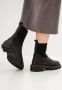 Cesare Gaspari Chunky Platform Enkellaarzen Black Dames - Thumbnail 9