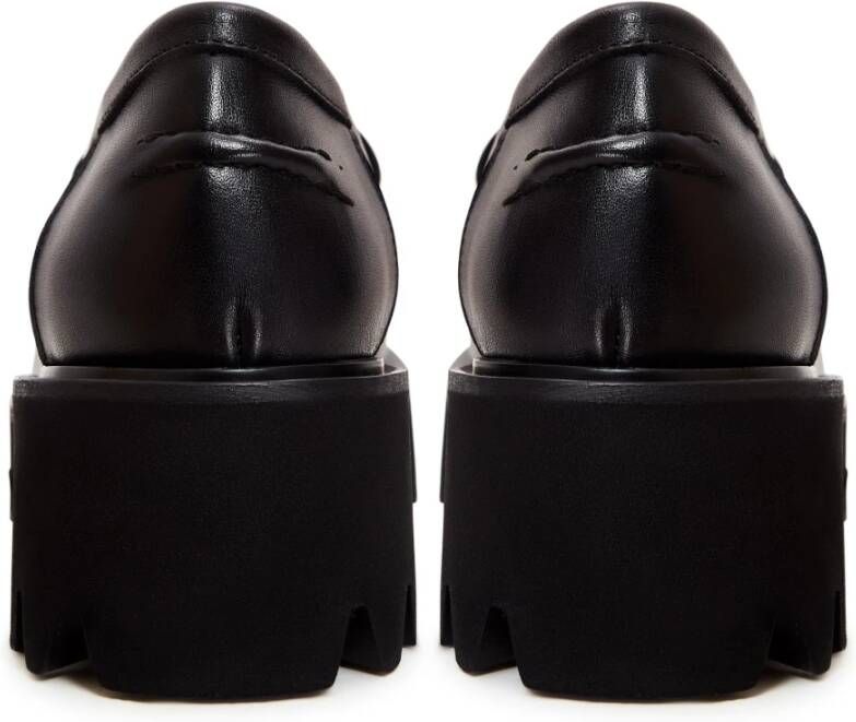 Cesare Gaspari Chunky Platform Loafers Black Dames