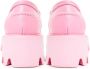 Cesare Gaspari Chunky Platform Loafers Pink Dames - Thumbnail 9