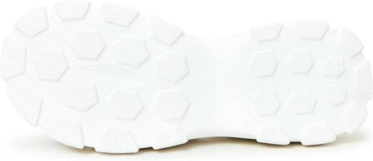 Cesare Gaspari Chunky Platform Sandalen Wit White Dames