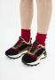 Cesare Gaspari Chunky Platform Sneakers Brown Multicolor Dames - Thumbnail 5
