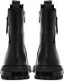 Cesare Gaspari Combat Enkellaarzen Black Dames - Thumbnail 4