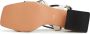 Cesare Gaspari Elegante Block Heels Sandalen Beige Dames - Thumbnail 9