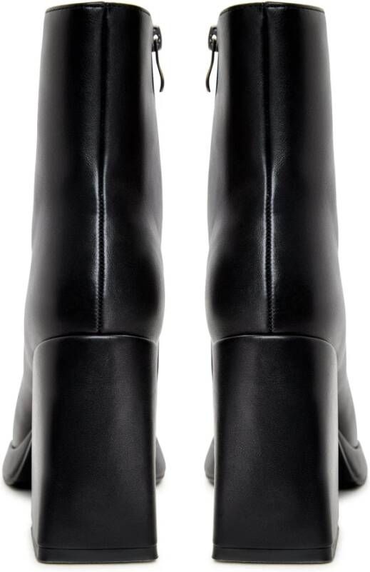 Cesare Gaspari Elegante Comfort Enkellaarzen Zwart Black Dames