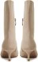 Cesare Gaspari Elegante Enkellaarzen Beige Dames - Thumbnail 3