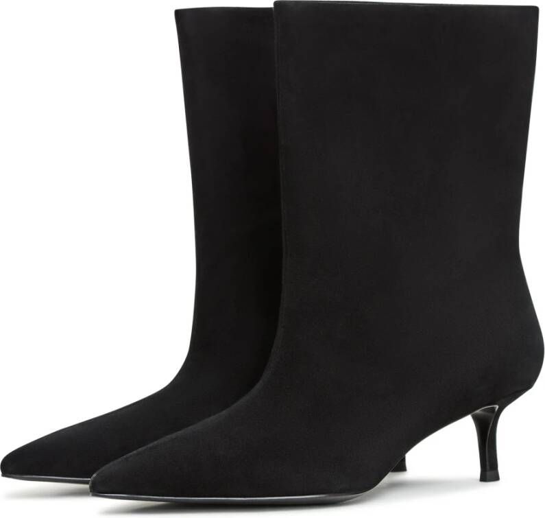 Cesare Gaspari Elegante Enkellaarsjes Black Dames