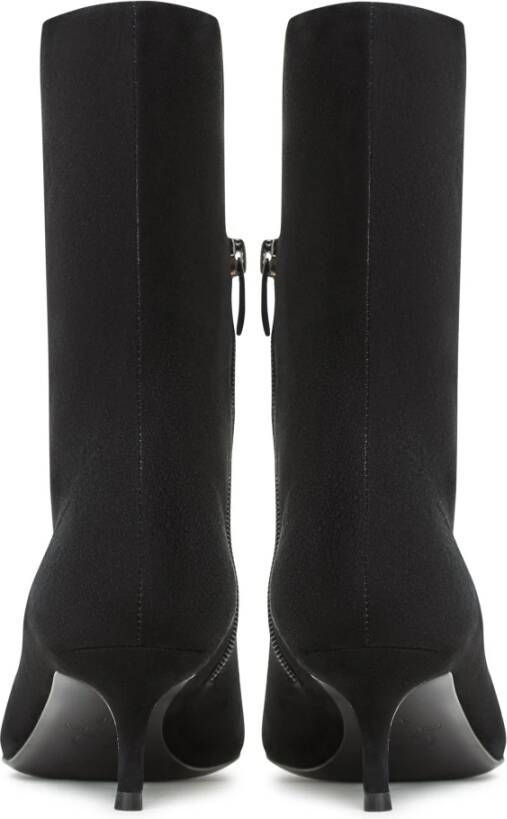 Cesare Gaspari Elegante Enkellaarsjes Black Dames
