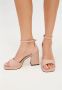 Cesare Gaspari Elegante High Heel Sandalen Beige Dames - Thumbnail 5