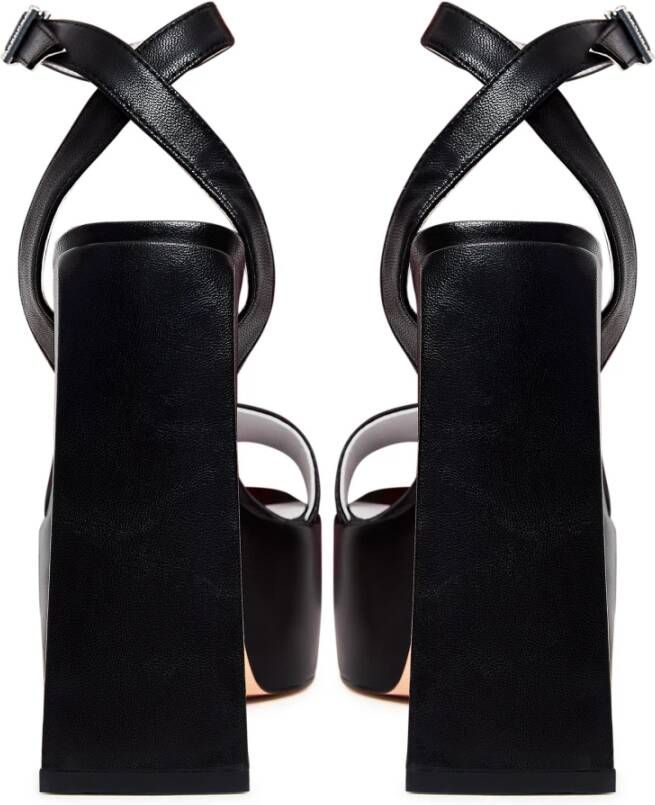 Cesare Gaspari Elegante High-Heeled Sandalen Zwart Black Dames
