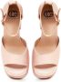 Cesare Gaspari Elegante Hoge Hak Sandalen Beige Dames - Thumbnail 6