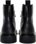 Cesare Gaspari Elegante Leren Enkellaarzen Black Dames - Thumbnail 4