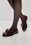 Cesare Gaspari Elegante loafers met zwarte strik Dorothy Patent Red - Thumbnail 2