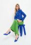 Cesare Gaspari Elegante Luxe Pumps Blauw Blue Dames - Thumbnail 4