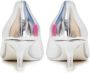 Cesare Gaspari Elegante Luxe Pumps Zilver Gray Dames - Thumbnail 9