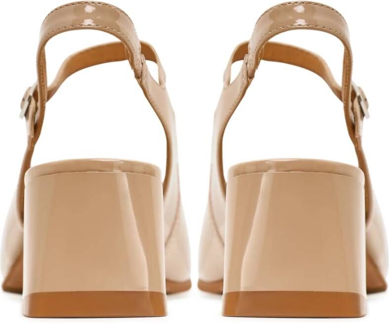 Cesare Gaspari Elegante Slingback Pumps Beige Dames