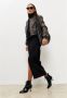 Cesare Gaspari Stiletto Klassieke Enkellaarzen Zwart Black Dames - Thumbnail 3