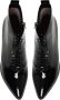 Cesare Gaspari Stiletto Klassieke Enkellaarzen Zwart Black Dames - Thumbnail 6