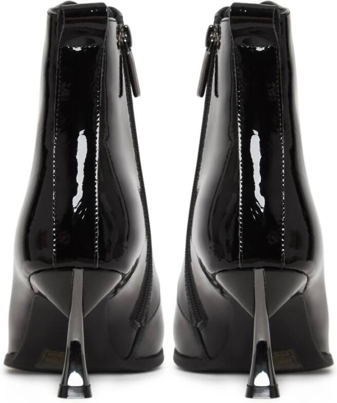 Cesare Gaspari Stiletto Klassieke Enkellaarzen Zwart Black Dames